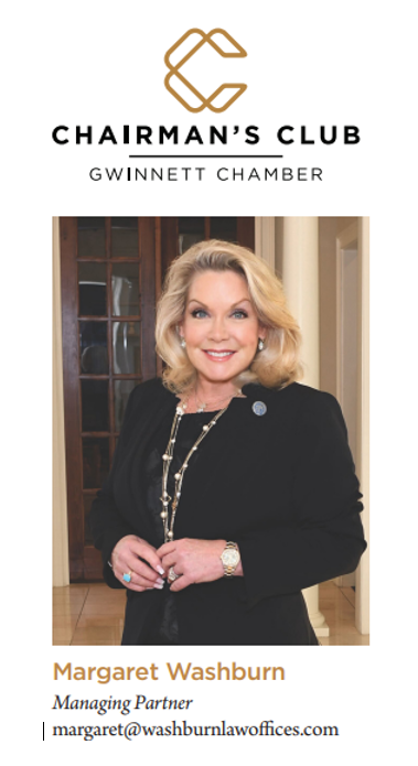 Chairman's Club | Gwineett Chamber | Margaret Washburn