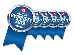Best of Gwinnett 2019-2015 badge